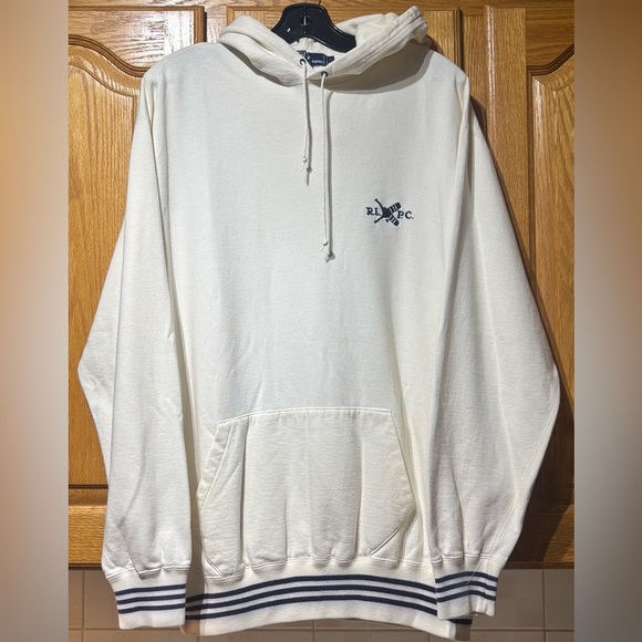 Vintage 90’s Polo Ralph Lauren RLPC Hoodie Sweatshirt Men’s Large - Picture 1 of 8
